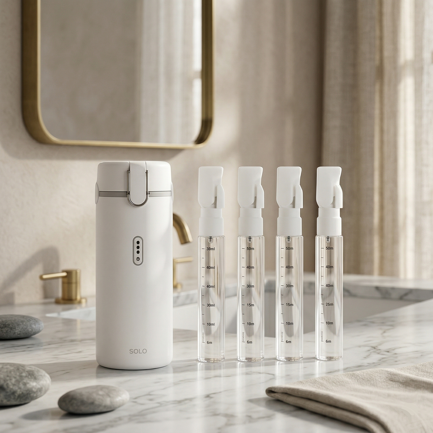 Kompaktowy Pojemnik Podróżny na Kosmetyki